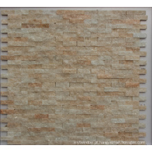 Mosaico natural da ardósia da pedra para a parede do banheiro ou da cozinha